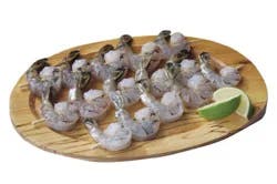 Raw Shrimp Skewer Peeled & Deveined 31-40 Ct Per Pound 1 Ct - 2 Oz Ea