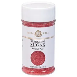 India Tree Red Sparkling Sugar - 3 Oz