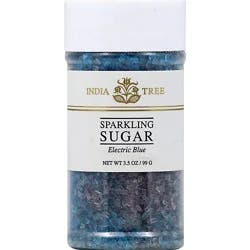 India Tree Blue Sparkling Sugar - 3 Oz