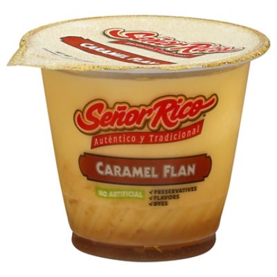 slide 1 of 1, Senor Rico Caramel Flan - 8 Oz, 8 oz
