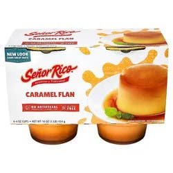 Senor Rico Caramel Flan - 4-4 Oz
