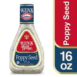 Kens Steak House Dressing Poppy Seed - 16 Fl. Oz.