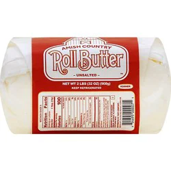 Amish Country Butter Roll Unsalted - 2 Lb
