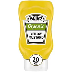 Heinz Organic Yellow Mustard - 20 Oz