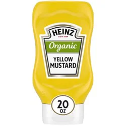 Heinz Organic Yellow Mustard - 20 Oz