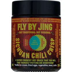Fly By Jing Sauces Sichuan Chili Crisp - 6 Oz