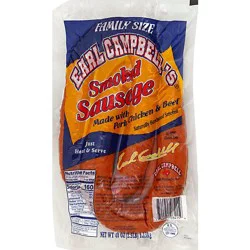 Earl Campbell Smoked Sausage Rope - 40 Oz