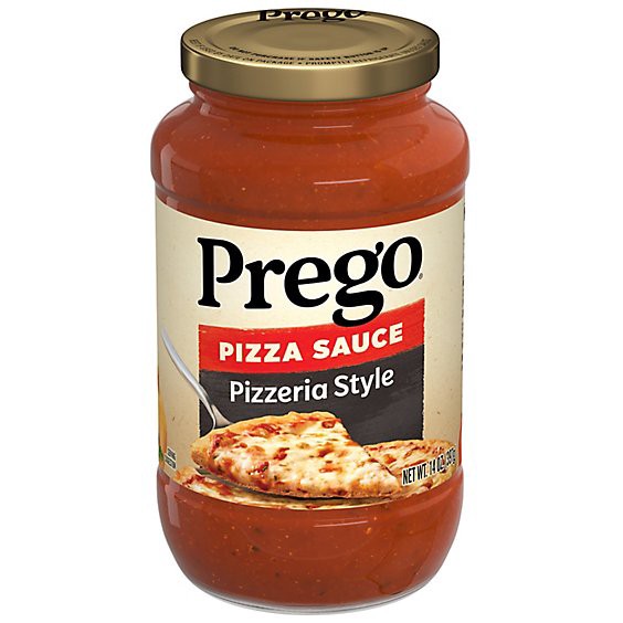slide 1 of 1, Prego Pizzeria Style Pizza Sauce - 14 Oz, 14 oz