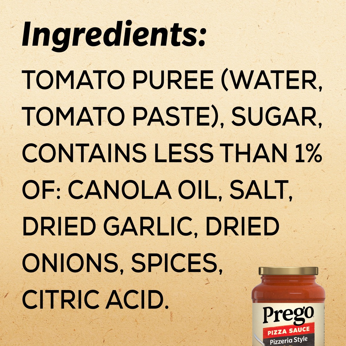 slide 5 of 10, Prego Pizzeria Style Pizza Sauce - 14 Oz, 14 oz
