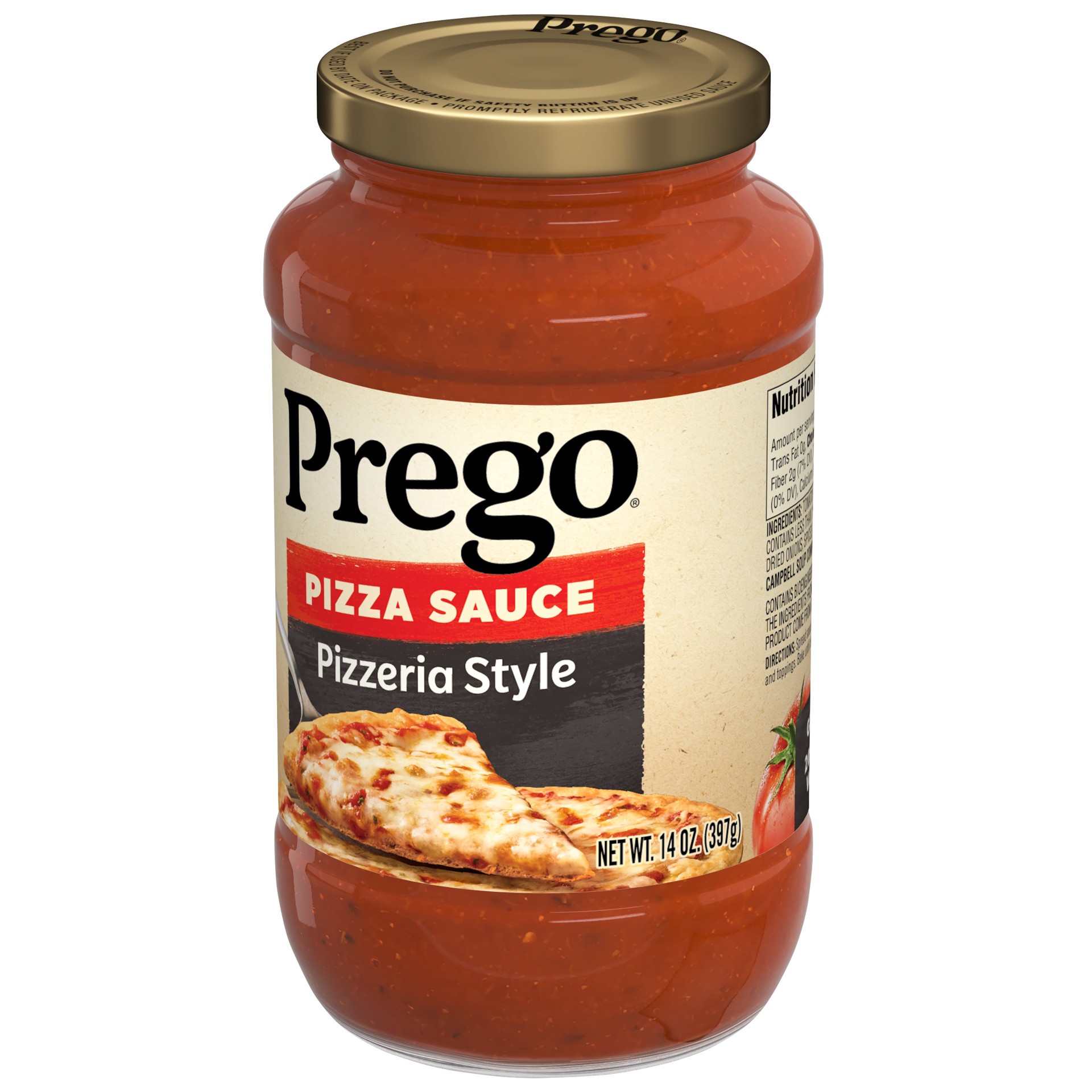 slide 8 of 10, Prego Pizzeria Style Pizza Sauce - 14 Oz, 14 oz