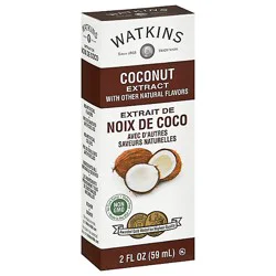 Watkins Coconut Extract Imitation Jr - 2 Fl. Oz.
