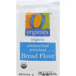 O Organics Organic Flour Bread Unbleached Enriched - 5 Lb