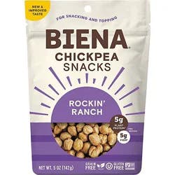Biena Chickpea Roasted Ranch - 5 Oz
