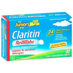 Claritin Reditabs Antihistamine Tablets For Juniors & Up 10mg - 30 Count