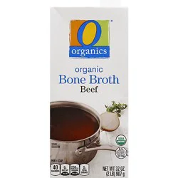 O Organics Organic Bone Broth Beef - 32 Oz
