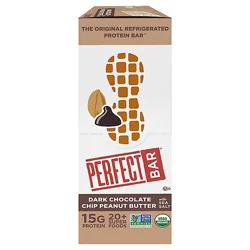 Perfect Bar Gluten-Free Dark Chocolate Chip Peanut Butter Refrigerated Protein Bar - 2.3 Oz