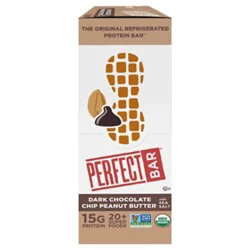 Perfect Bar Gluten-Free Dark Chocolate Chip Peanut Butter Refrigerated Protein Bar - 2.3 Oz