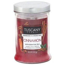 Lan Cndl 18z Tuscny Cinnamon - 18 Oz