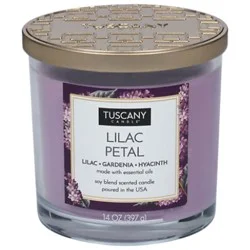 Tuscany Jar Lilac Petal - 14 Oz