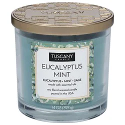 Tuscany Jar Eucalypts Mint - 14 Oz