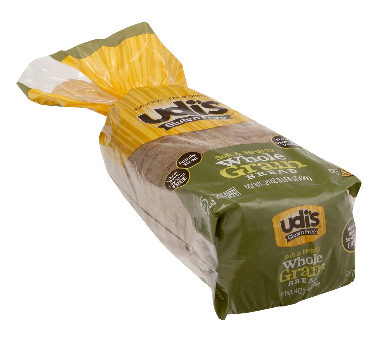 slide 7 of 9, Udi's Gluten Free Delicious Multigrain Sandwich Bread, 24 oz