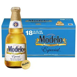 Modelo Especial Lager Mexican Beer 4.4% Abv Bottle - 18-12 Fl. Oz.