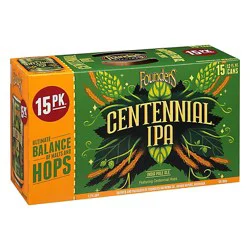 Founders Brewing Co. Beer Ale India Pale Centennial Ipa Cans - 15-12 Fl. Oz.