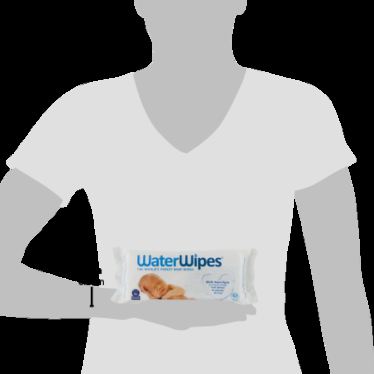 slide 6 of 10, WaterWipes Plastic-Free Original Unscented 99.9% Water Based Baby Wipes - 60ct, 
