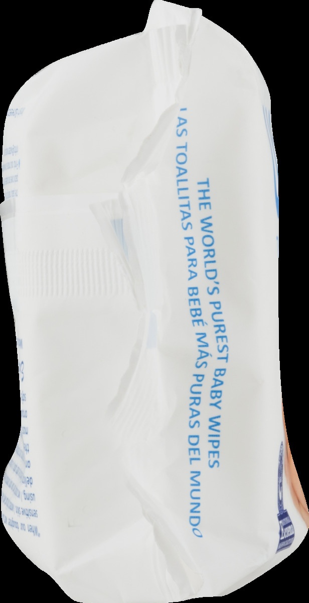 slide 10 of 10, WaterWipes Plastic-Free Original Unscented 99.9% Water Based Baby Wipes - 60ct, 