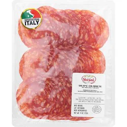 Veroni Salame Calabrese Pre Sliced - 4 Oz
