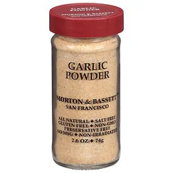 Morton & Bassett Garlic Powder - 2.6 Oz