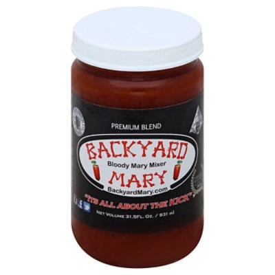 slide 1 of 1, Backyard Mary Bloody Mary Mixer - 31.5 Fl. Oz., 31.5 fl oz