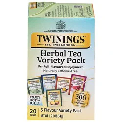 Twinings Teas Assorted Herbal - 20 Count