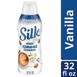Silk Vanilla Dairy Free Almond Milk Coffee Creamer - 32 Fl. Oz.