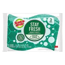 Scotch Brite Sponges Scrub Dots Heavy Duty - 3 Count
