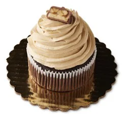 Bakery Cupcake Jumbo Snickers - Each (470 Cal)