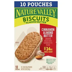 Nature Valley Biscuits With Almond Butter Value Pack - 10-1.35 Oz