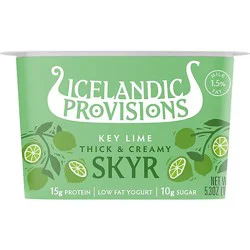 Icelandic Provisions Key Lime Yogurt - 5.3 Oz
