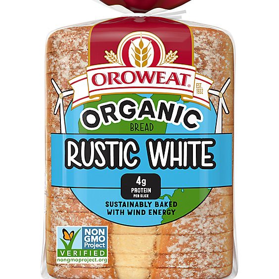 slide 1 of 10, Oroweat Organic Rustic White Bread - 27 Oz, 27 oz