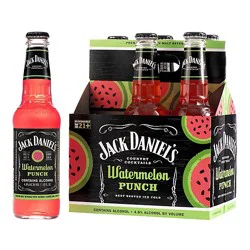 Jack Daniel's Country Cocktails Watermelon Punch In Bottles - 6-10 Oz