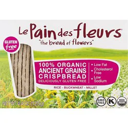 Le Pain Des Fleurs The Bread Of Flowers Ancient Grains Crispbread - 4.4 Oz