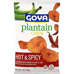 Goya Plantain Chips Hot & Spicy Bag - 5 Oz