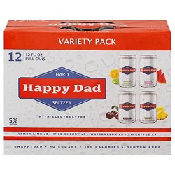 Happy Dad Hard Seltzer In Can - 12-12 Fl. Oz.