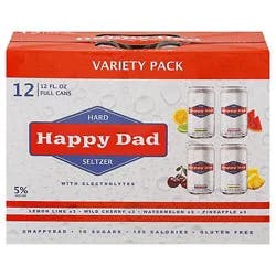 Happy Dad Hard Seltzer In Can - 12-12 Fl. Oz.