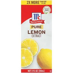 Mccormick Pure Lemon Extract - 2 Fl. Oz.