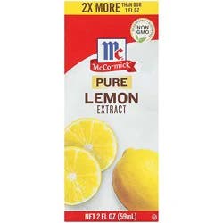 Mccormick Pure Lemon Extract - 2 Fl. Oz.