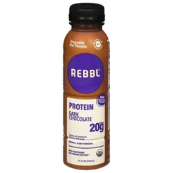 Rebbl Protein Dark Chocolate - 12 Fl. Oz.