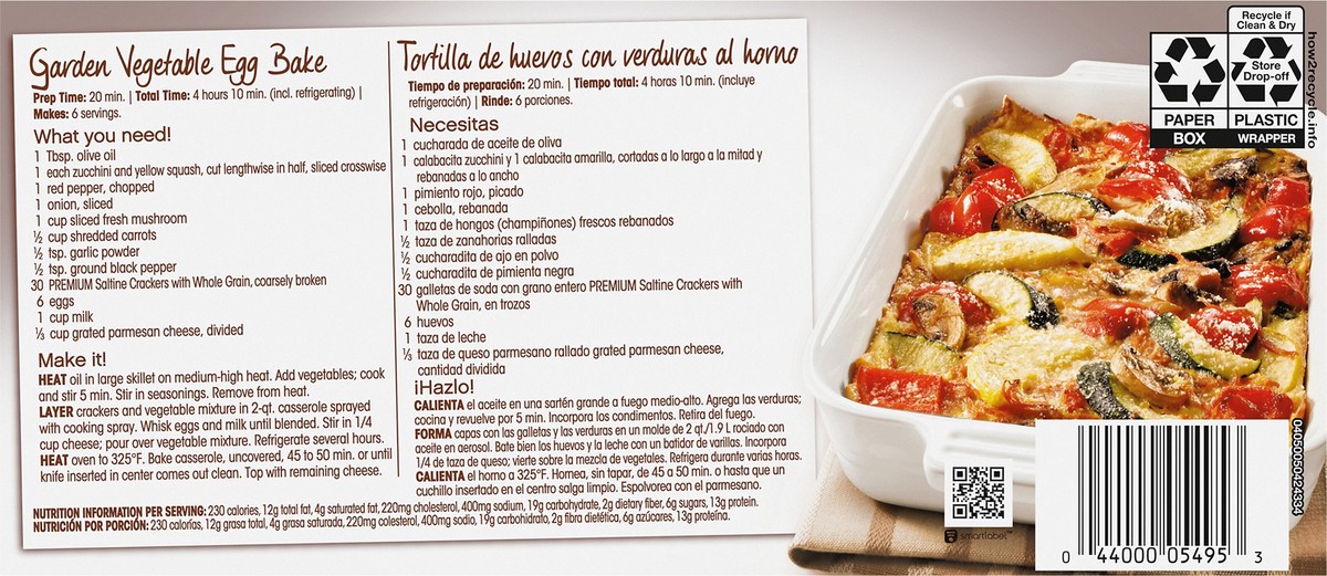 slide 8 of 13, Premium Whole Grain Saltine Crackers - 1.06 Lb, 17 oz