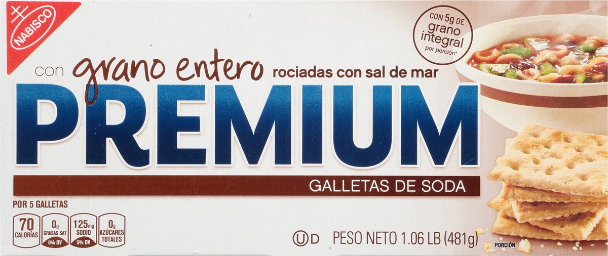 slide 13 of 13, Premium Whole Grain Saltine Crackers - 1.06 Lb, 17 oz