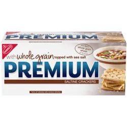 Premium Whole Grain Saltine Crackers - 1.06 Lb